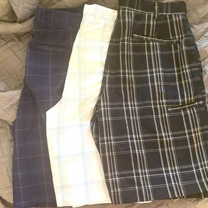 Mens golf shorts 3 pairs!